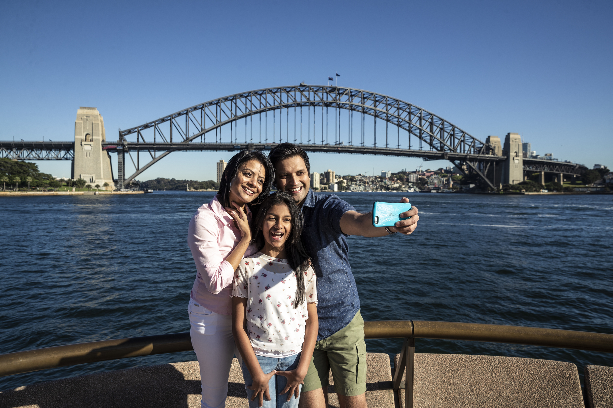 Family settled abroad