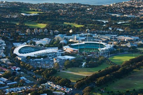 Sydney Cricket Ground, aerial